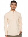 Luxrio Kurta for Men Cotton Blend Short Solid Slim Fit...