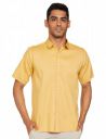 Luxrio Men's Solid Slim Fit Half Sleeves Cotton Casual Shirt...