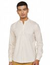 Luxrio Shirt for Men Casual Slim Fit Solid Cotton Blend Sky Blue Size 36...