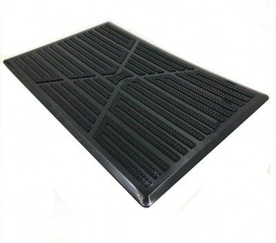 Luxury car Heal pad for Custom Fitted Antiskid Car Floor Mats - (Full Black)