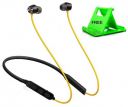LUZWE Sport Magnetic Buds Neckband with Free Stand...