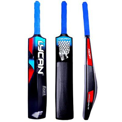 Lycan Heavy Duty Plastic Cricket Bat,Full Size (34” X 4.5”inches) Premium Bat for All Age Groups – Kids/Boys/Girls/Adults (Beast (1 PC Cricket BAT))