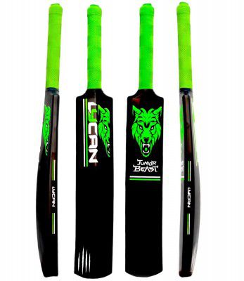 Lycan Junior Hard Plastic Cricket Bat Size 3, Age 6-8 Year Old