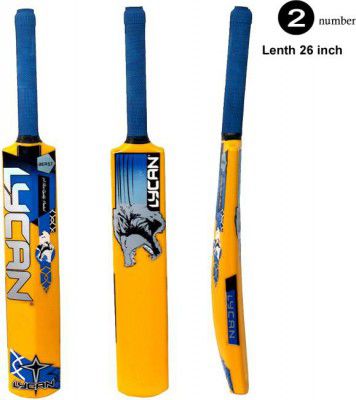 LYCAN Size 2 number / Age Group 6 Years Kids Cricket bat PVC/Plastic Cricket Bat  (500 g)