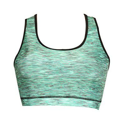 LYCOT- Ladies Printed Racer Back Sports Bra for All Fitness Activities