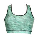 LYCOT- Ladies Printed Racer Back Sports Bra for All Fitness Activities...