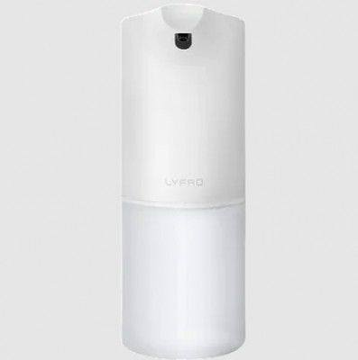 LYFRO Battery Powered Smart Foaming Soap Dispenser (Infrared Sensor, Veso, White)
