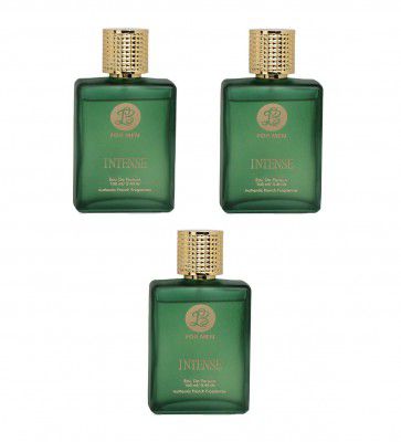 Lyla Blanc INTENSE Perfume Spray for Men- Pack of 3 (100ml each)