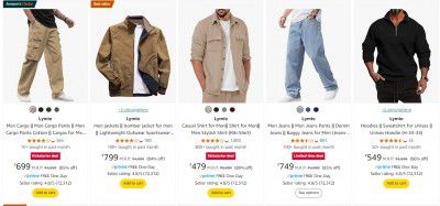 Upto 90% Off - Lymio Mens Clothings & Accessories