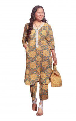 Lymio kurta set for women | Women Kurta | Women Kurta Sets Kurtis | Women Kurta Pant Set | Women Kurta Pant Set Women Kurti Set with Pant | Women Kurti Set with Pant Cotton (K-27-28)