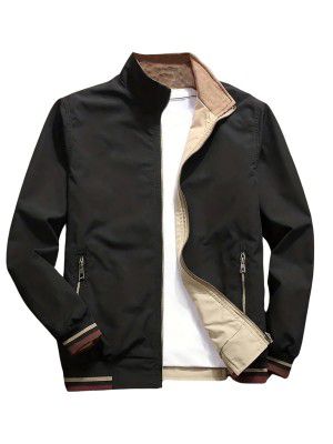 Lymio Men Polyester Jackets || Bomber Jacket For Men || Lightweight Outwear Sportswear Bomber Standard Length Jacket (J4-6)