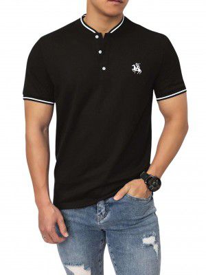 Lymio Men T-Shirt || Regular Fit T-Shirt for Men || Plain T Shirt || T-Shirt (Polo-06-10)