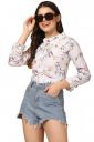 Lymio tops for women White Color Women Top (D-464)...