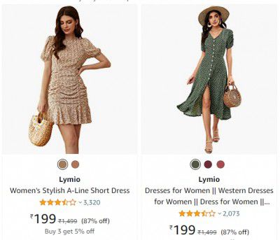 Lymio Women's Dresses Up to 87% off