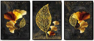 Lyrart Creation MDF Wooden Photo Black Frame for Home & Office Décor (size-12.7X17.78cm) Style-B33
