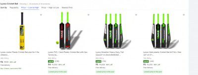 Lyzoo Cricket Bat from ₹4