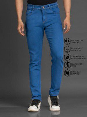Lzard  Regular Men Blue Jeans
