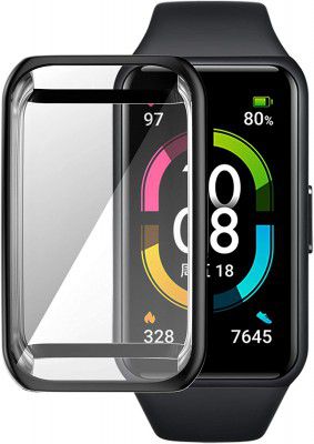 M.G.R.J Soft & Flexible Silicone TPU Full Protection Case Cover for Huawei Band 7