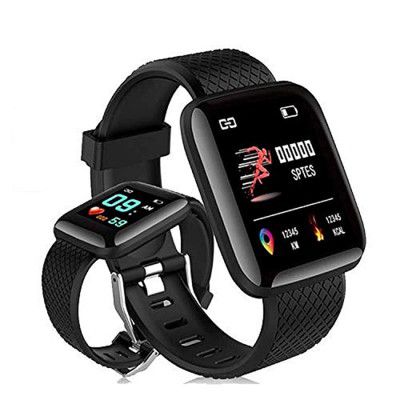 mi New Model D90 Bluetooth Wireless Smart Watch Fitness Band for Boys Girls Men, Women & Kids | Sports Watch for All Smart Phones I Heart Rate and BP Monitor