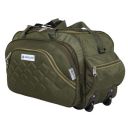 M MEDLER Duffle_PRO Nylon 55 litres Waterproof Strolley Duffle Bag- 2 Wheels - Luggage Bag - (Green)...