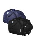 M MEDLER Epoch Nylon 55 litres Waterproof Strolley Duffle Bag- 2 Wheels - Luggage Bag - (Navy Blue & Black)- Set of 2...