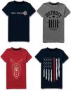 M Queen Boys Printed Cotton Blend T Shirt ( Pack of 4 )...