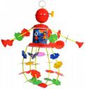 M2K HUB® Jhoomer Merry Go Round Toy for New Born Baby with Soothing Sound for Kids ( Multicolor )...