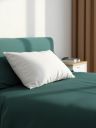 MA xNAP Sleep Support Fresh Essential 16P1 White Solid Polyester Medium Fibre Sleep Pillow-61 x 41 cm...