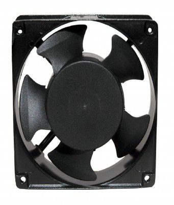 MAA-KU AC12038AM silent case cooling fan 120mm 4 inch square thick 38mm black