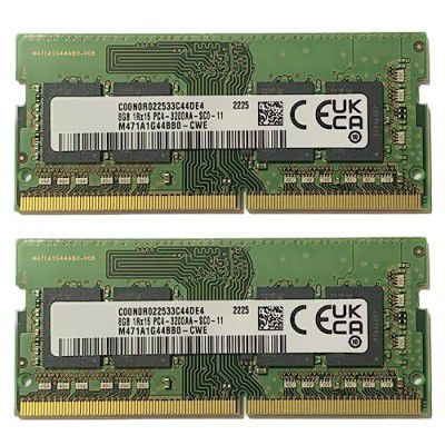 Mac-Axx™ 16GB[2 x 8GB] DDR4[OEM], LATEST-2023, 1Rx16 PC4-25600/3200AA, 3200 MHz, 260 PIN SO-DIMM, CL-19, 1.2V, UN-BUFFERED(Non-ECC) Memory/Ram Module Compatible with AIO/Laptop/Mini PC/Notebook