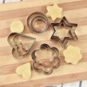 MACARIZE Cookie Cutter Stainless Steel with 4 Shapes Heart (Pack of 12)...
