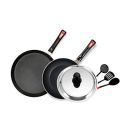 MACclite Non-Stick Alpha Happy Combo Set of 6 Pcs....