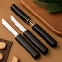 Machado Japanese-Style Mini Kantana Knife Set with Sheath...