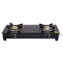 Macizo ECO Glass Cook Top | 2 Heavy Weight Brass Burners | High thermal efficiency | 6mm Toughened Glass | Stainless Steel Dip Tray | Powder Coated frame | 1 Year Warranty with Doorstep Service Open...