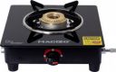 MACIZO Iconic ISI Certified with 1 Year Warranty (with Doorstep Service) Glass Manual Gas Stove  (1 Burners)...