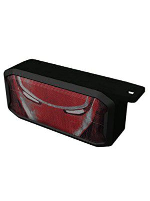 Macmerise Bluetooth Speaker Charcoal Art Iron Man Melody Bluetooth Speaker, Multicolor