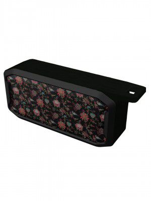 Macmerise Payal Singhal Chidiya Black 6W Wireless Bluetooth Portable Speaker with USB Support, SD Card, AUX, IPX7 Water & Dust Proof, TWS Function, Powerful Bass, FM & Call Function
