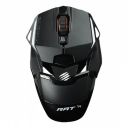 Mad Catz R.A.T. 1+ Wired Optical Gaming Mouse (2000 DPI Adjustable, Adjustable Palm Rest, Black)...