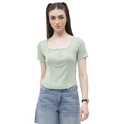 Madame Solid Corset Style Top