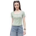 Madame Solid Corset Style Top...