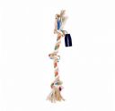 Madhabi 2-Knot Rope Dog Toy – Durable Cotton Chew Rope for Puppies and Dogs | Interactive Tug and Fetch Toy for Training, Dental Health, and Playtime Indoors or Outdoors...