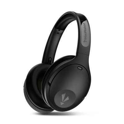 MadRabbit Touch ANC Foldable Over Ear Wireless Bluetooth Headphones with Mic