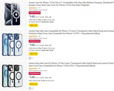 Mag-Safe Case for iPhone Starts @149
