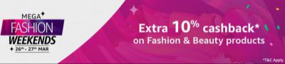 Maga Fashion Weekends (Get 10% Cashback Min. Purchase Rs 500)