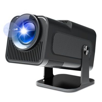 Magcubic Mini Portable Auto Keystone Projector,Native 1080P 4K Smart Projector Hy320,Black