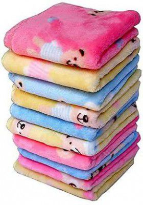 magenta TEDDY BEAR ULTRA SOFT [MULTICOLORS"] Handkerchief  (Pack of 8)