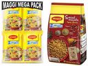 Maggi 2-Minute Noodles Masala, 70g (Pack of 12) + Maggi 2-Minute Special Masala Instant Noodles, 70 grams(Pack of 12)...