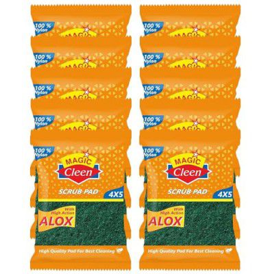 Magic Cleen Nylon Pad 4 x 5 (Pack of 10)