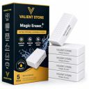 Magic Eraser Cleaning Sponge for Walls, Kitchen & Bathroom - Multi-Surface EVA Foam Scrubber Removes Tough Stains, Marks & Dirt with Just Water | Non-Scratch Cleaning Pad (Pack of 5)...