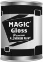 Magic Paints Silvio Aluminum Paint for Metal Surfaces Aluminium Silver Enamel Wall Paint  (50 ml)...